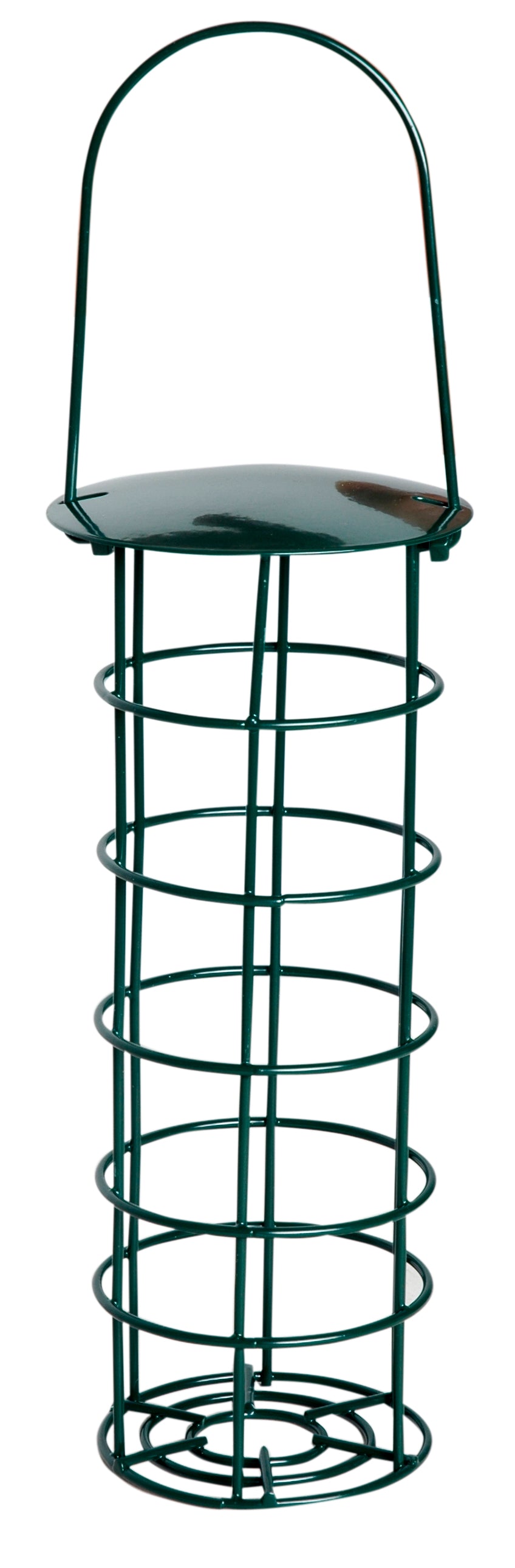 Wildvogel-Futtersäule aus Metall für Meisenknödel, wetterfest und robust