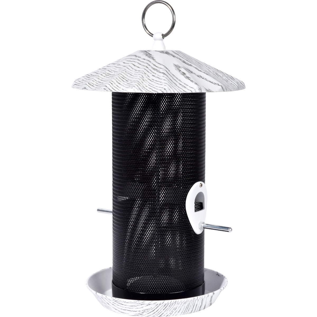 Art. 10061e - Metall-Futterspender "Fold" für Körnerfutter - Luxus-Vogelhaus.de