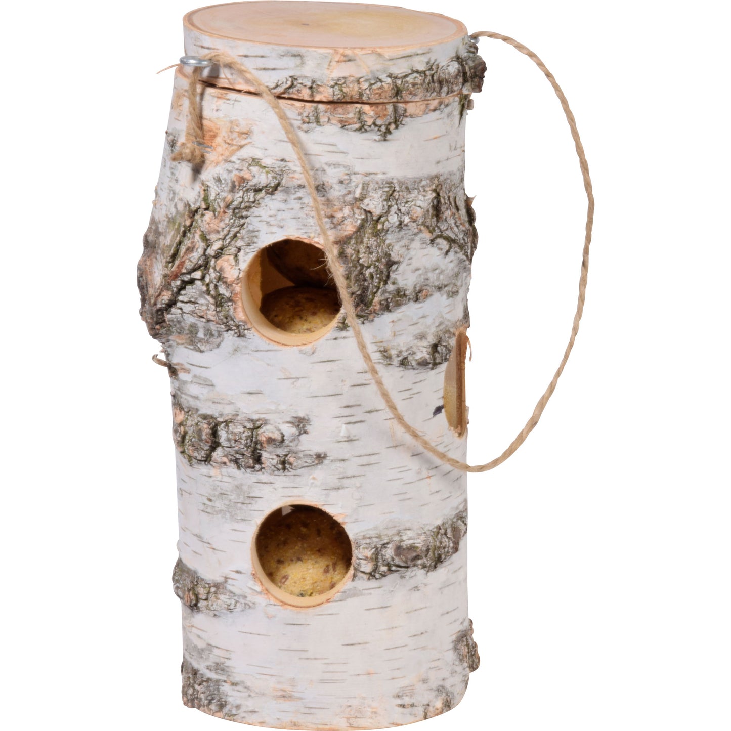 Art.11521FSCe - Meisenknödelhalter aus naturbelassener Birke