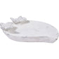 Art. 12981e - Vogeltränke "Foglia" aus Keramik | Weiß