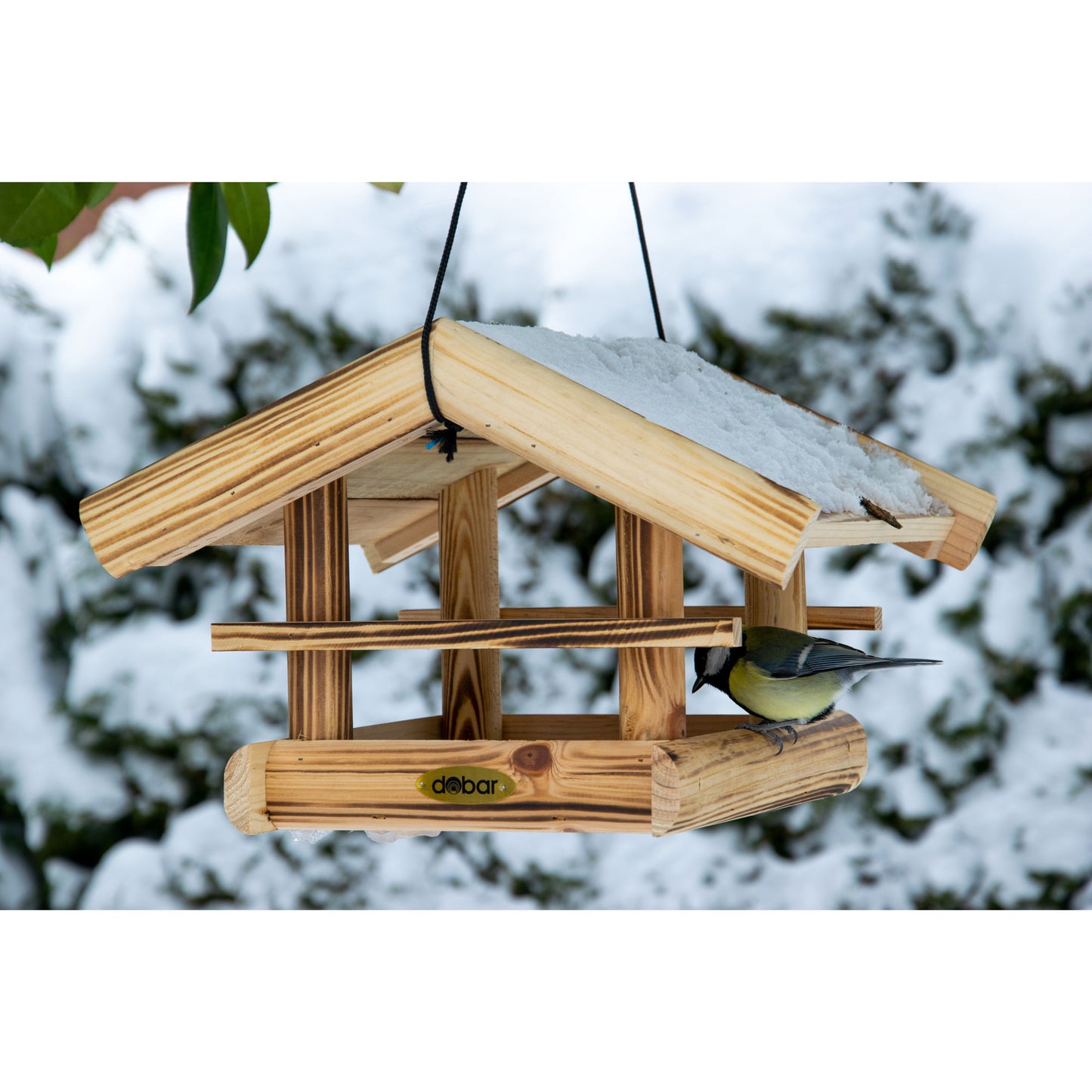 Art.18010FSCe - Vogelhaus "Quemado" zum Aufhängen - geflammt