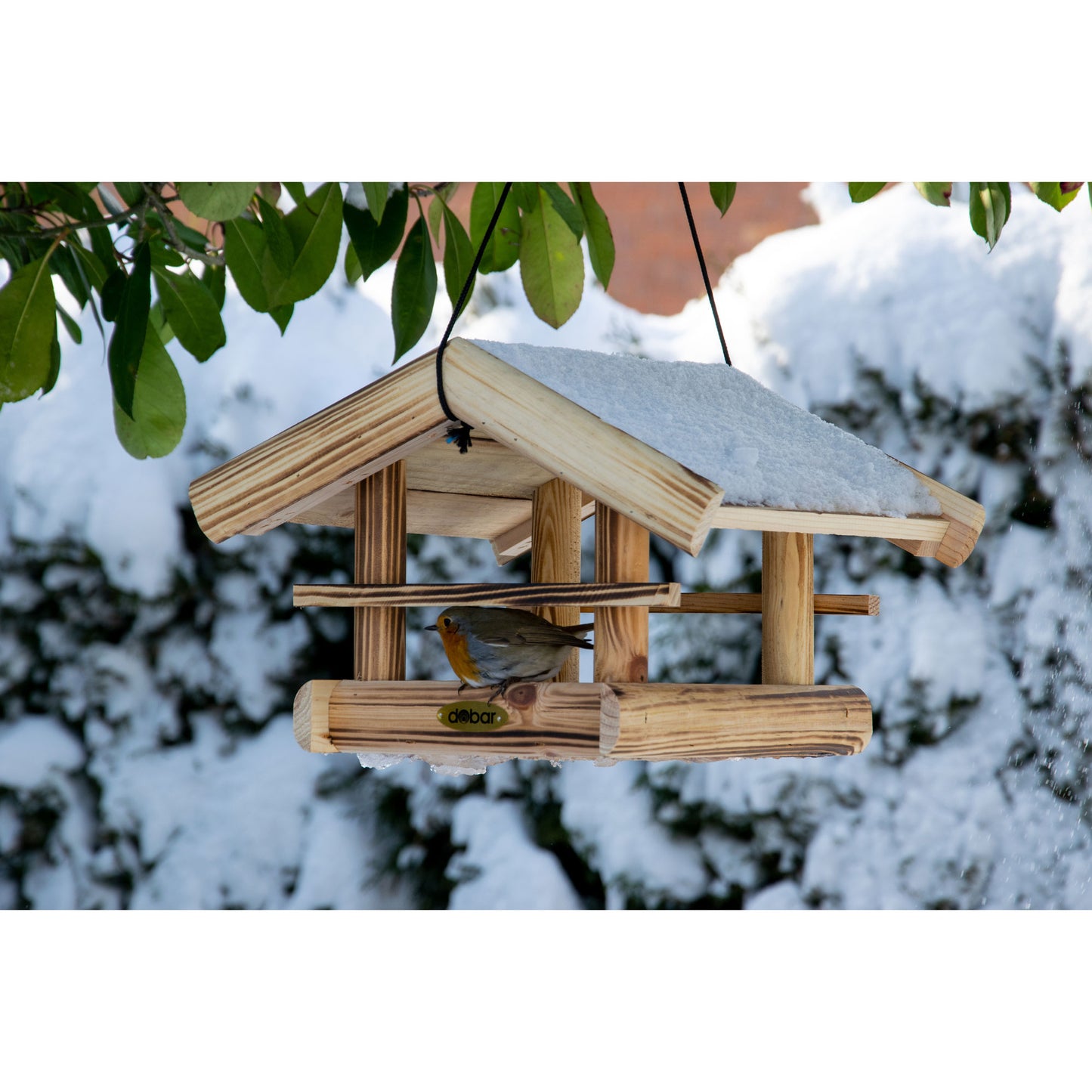 Art.18010FSCe - Vogelhaus "Quemado" zum Aufhängen - geflammt