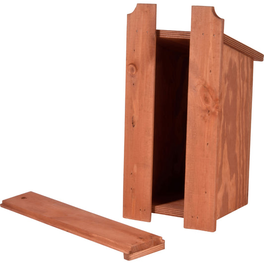 Art. 22364FSCe - Nistkasten mit Siebdruckmotiv "Haussperling" Ø 35mm - Luxus-Vogelhaus.de