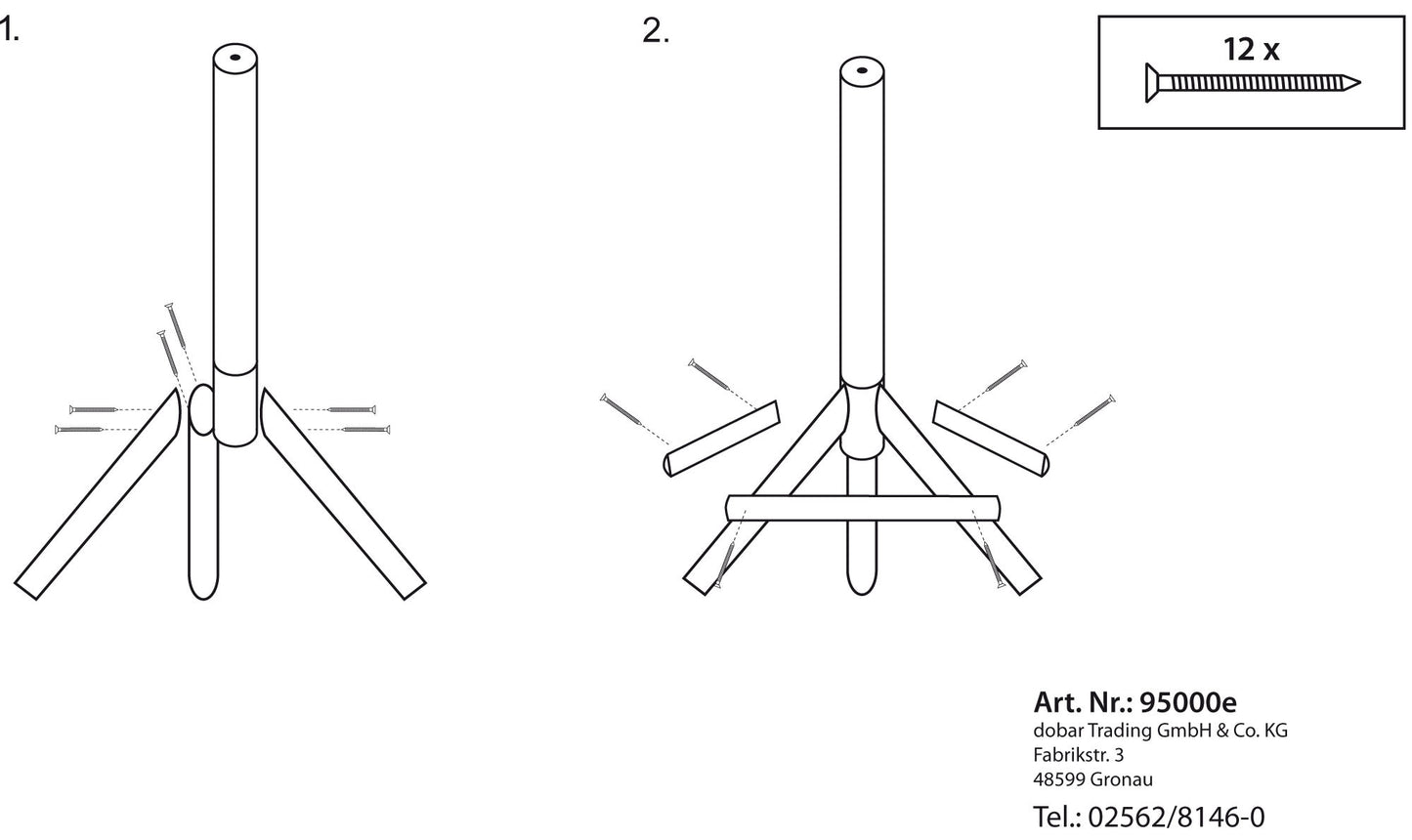 Art.95000e - Stabiler Vogelhaus- Ständer