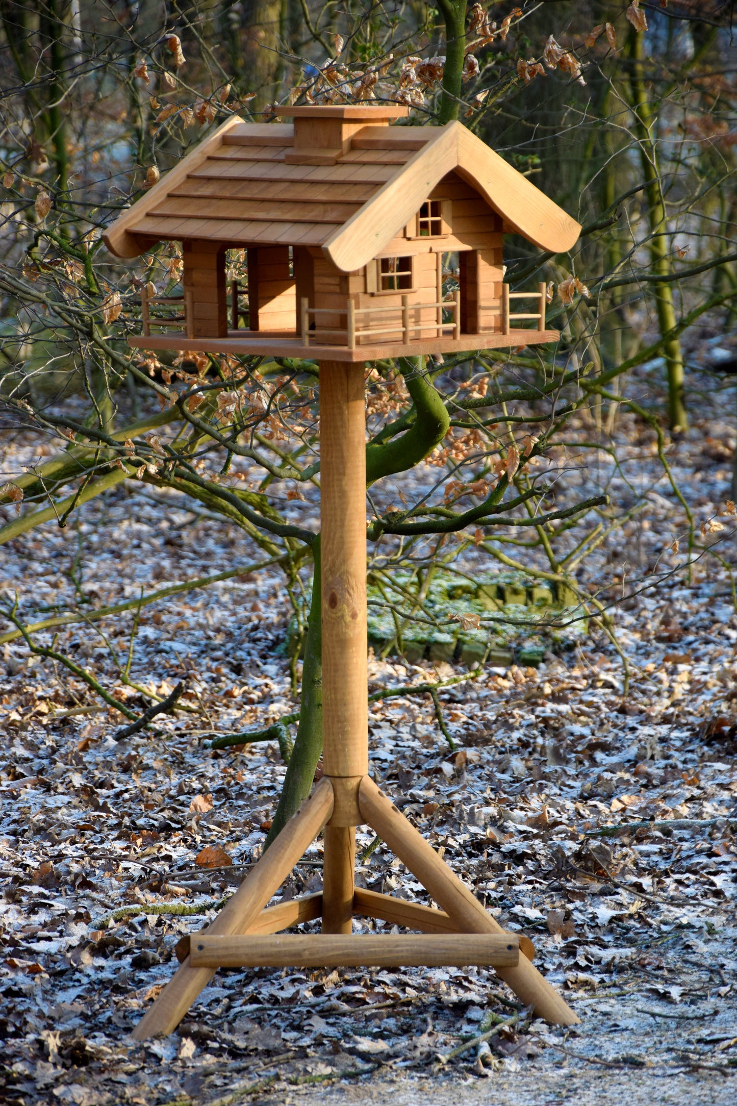 Art. 98370e - Großes Vogelfutterhaus "Almütte"