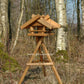 Art. 46510e - Großes Eiche-Vogelhaus "Gartenwald" mit Futtersilo