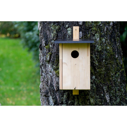 FSC-zertifizierter Brutkasten aus Holz, schützt vor Feinden und Witterung
