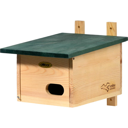 LUXUS-VOGELHAUS® Vogelhaus für Mauersegler, nachhaltig hergestellt aus FSC®-zertifiziertem Holz.
