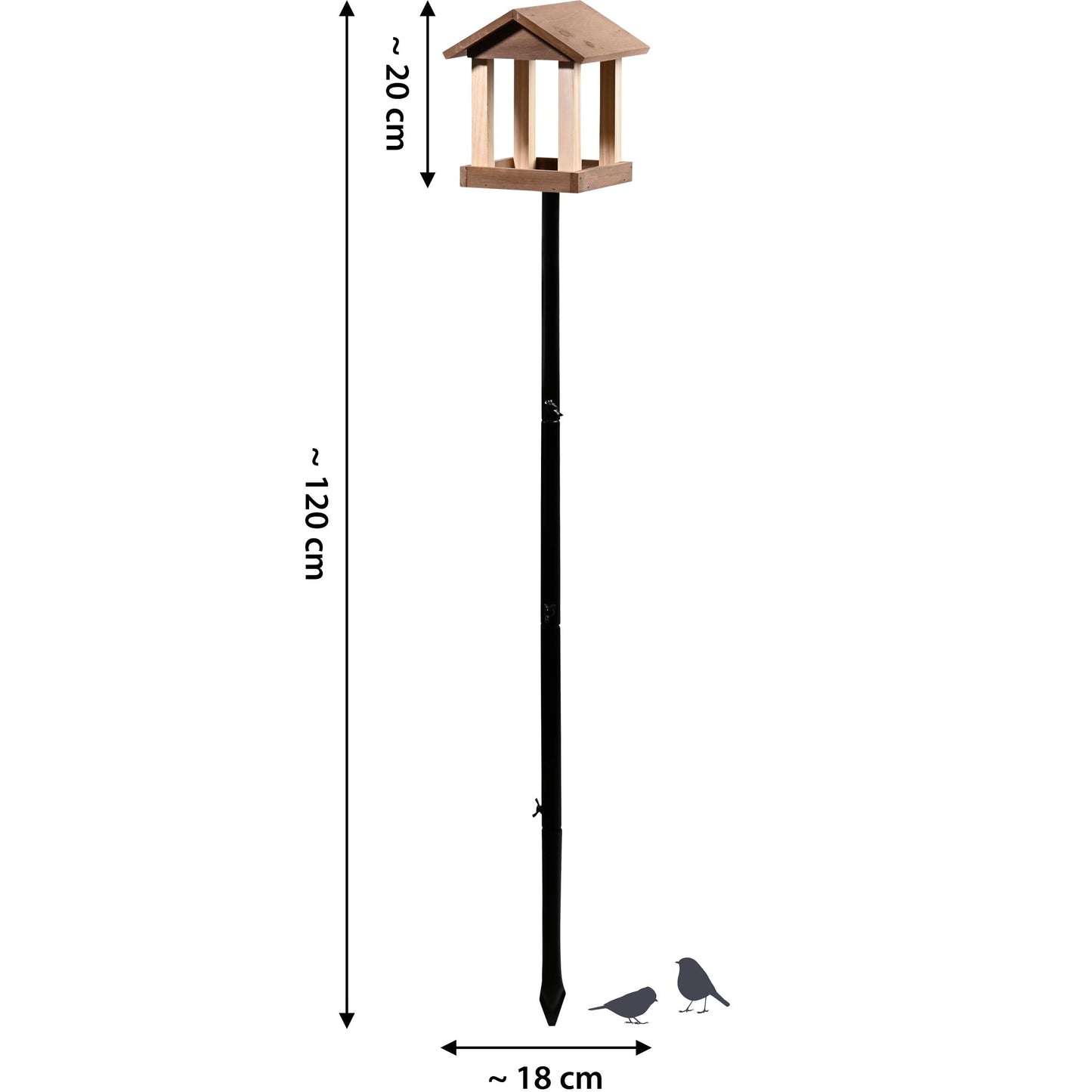 Vogelhaus mit Ständer Benny Brunch