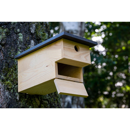 Vogelhaus für Meisen, Kleiber & Sperlinge, robust und einfach zu reinigen
