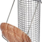 Metall-Futterspender "Goliath" für Erdnüsse und Kerne, braun (10065e)