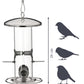 Robuste Futtersäule mit Anflugring und zwei Futteröffnungen
