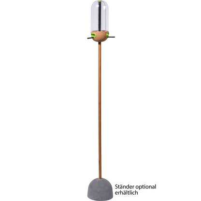 Art. 10095e - Futtersäule "Pickbar" mit 3 Futterkammern - Luxus-Vogelhaus.de