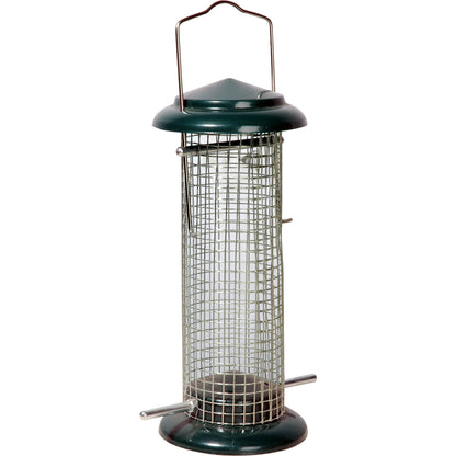 Art. 11513 - Futterspender mit Gitterröhre zum Aufhängen - Luxus-Vogelhaus.de