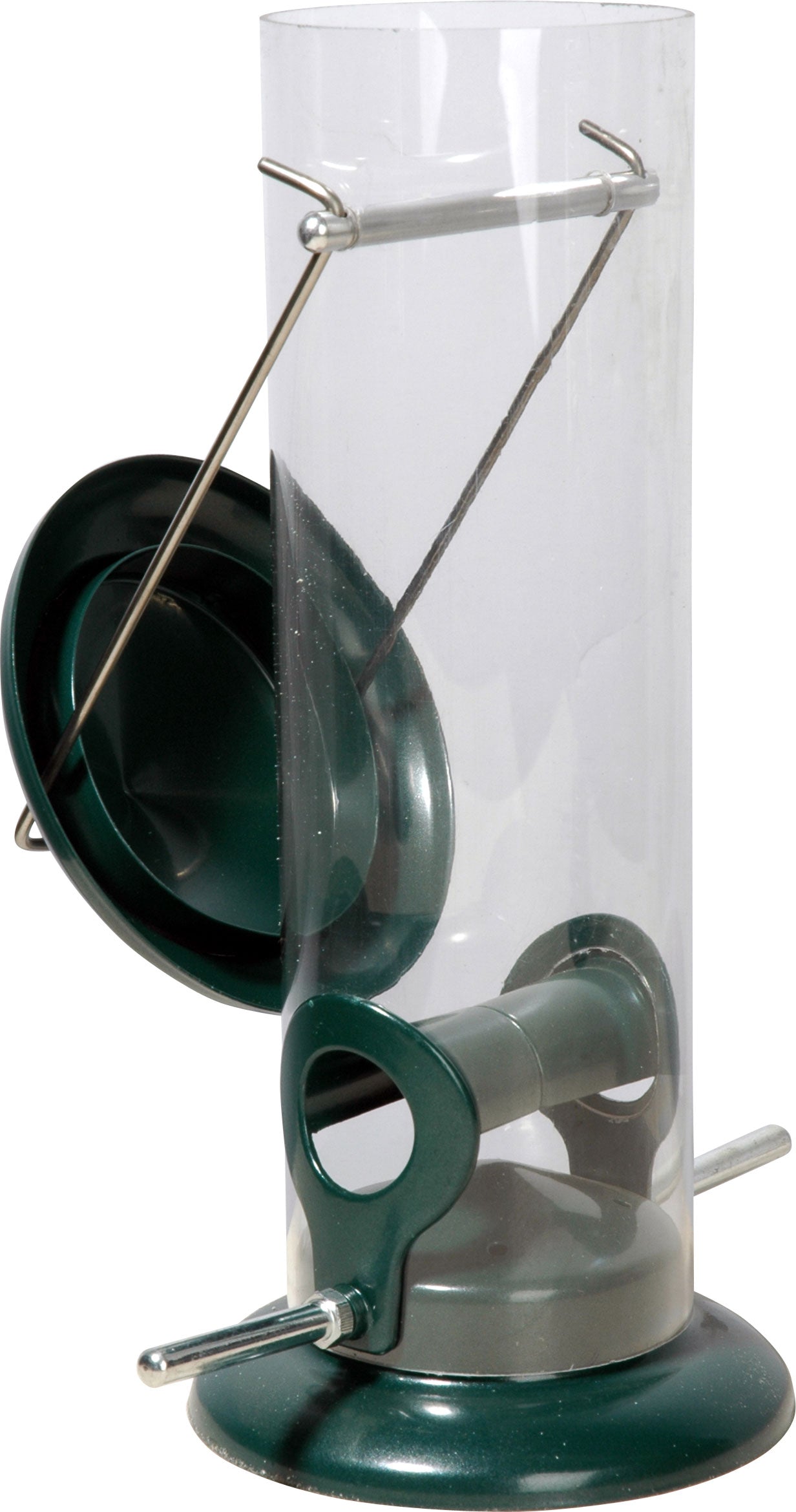 Art. 11516 - Futterspender mit Acrylglasröhre zum Aufhängen