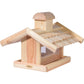 Art. 21277e - Klassisches Vogelhaus mit Futter-Silo