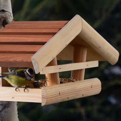 Langlebiges Vogelfutterhaus für Wildvögel
