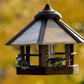 Art.21390 - Vogelfutterhaus Sechseck dunkelbraun im "Natural Camouflage" - Design