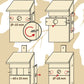 Art.22157e - Nistkasten Camouflage-Design "Eiche"