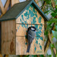 Art.22159e - Nistkasten Camouflage-Design "Birke" - Luxus-Vogelhaus.de
