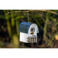Art. 22313FSCe - Nistkasten "Rundhaus" mit Alu-Dach | Elfenbein - Luxus-Vogelhaus.de