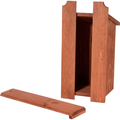 Art. 22365FSCe - Nistkasten mit Siebdruckmotiv "Kohlmeise" Ø 32 mm - Luxus-Vogelhaus.de