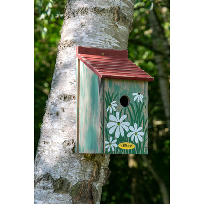 LUXUS-VOGELHAUS® Vogelhaus für Meisen, handgefertigt und aus FSC®-zertifiziertem Holz, wetterfest.
