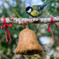 Art. 24101e - 8 gefüllte Futterglocken - 4x Erdnuss & 4x Insekten