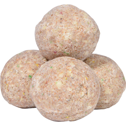 LUXUS-VOGELHAUS Gourmet-Knödel – Nahrhafte Meisenknödel mit hohem Fettanteil und reich an Saaten.
