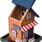 Art. 25109FSC - Buntes Vogelhaus Western zum Aufhängen "Cafe"