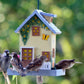 Art. 25119FSC - Buntes Vogelhaus Western zum Aufhängen "Frühling"