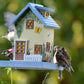 Art. 25119FSC - Buntes Vogelhaus Western zum Aufhängen "Frühling"