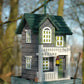 Art.25303FSC - Vogelhaus mit Ständer "Welcome" (USA-Design)
