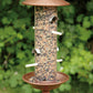 Art. 28810 - Große Futtersäule inkl. Holz-Ständer | Bronze-Design