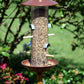 Art. 28810 - Große Futtersäule inkl. Holz-Ständer | Bronze-Design