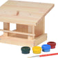 Art. 38031FSCe - Vogelfutterhaus Bausatz zum Bemalen mit 4 Farben