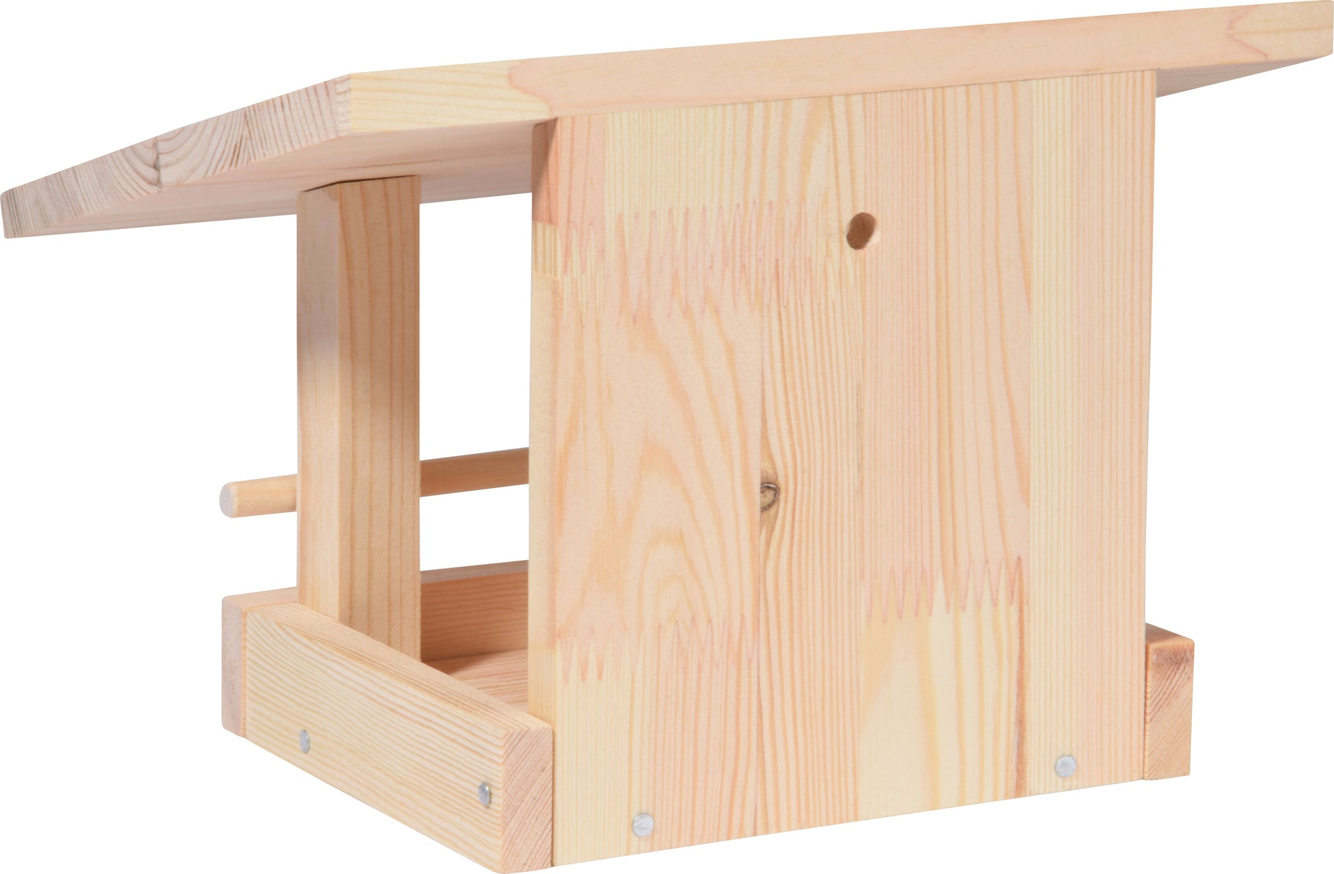 Vogelhaus zum Selbstgestalten – Robustes Holz-Vogelhaus inkl. Farben und Pinsel, ideal für Gartenprojekte.
