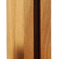 Art. 46770e / 46772e - Eichenholz-Futterspender mit Futtersilo und Metallaufhängung