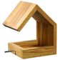 Art. 46850e - Design Vogelhaus für Wandbefestigung - Eiche