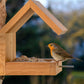 Art. 46850e - Design Vogelhaus für Wandbefestigung - Eiche