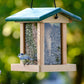 Art.21097e - Vogel-Futterhaus mit Futter-Silo zum Aufhängen