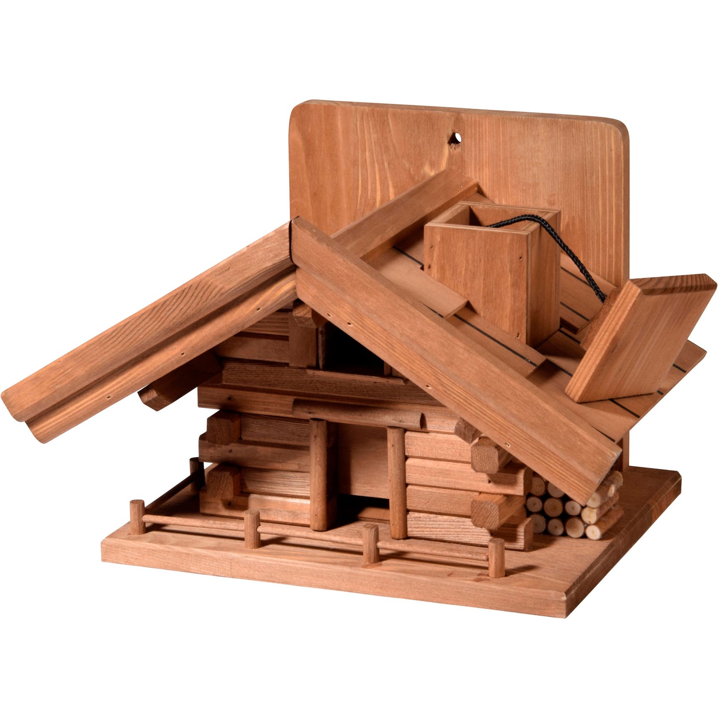 Art. 98734FSCe - Vogelfutterhaus "St. Moritz" zur Wandmontage
