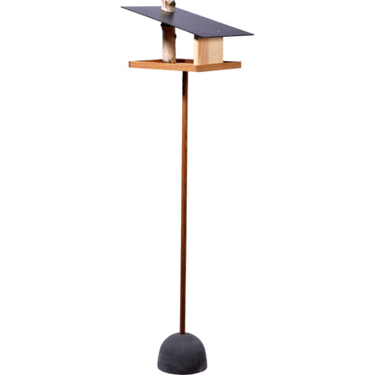 Art. 98775FSCe - Vogelhaus "Futura"  minimalistische Futterstation für Wildvögel - Luxus-Vogelhaus.de