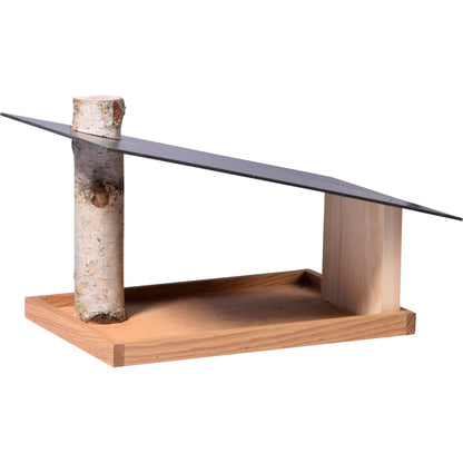 Art. 98775FSCe - Vogelhaus "Futura"  minimalistische Futterstation für Wildvögel - Luxus-Vogelhaus.de